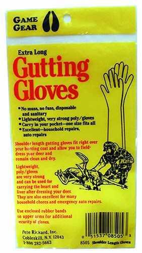 Pete Rickard Gutting Gloves Pair Shoulder Length 8505