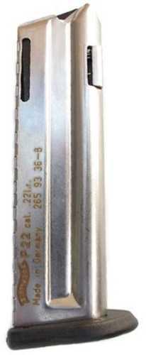 Walther Magazine 22LR 10 Rounds Fits P22 Blue Finish 512602