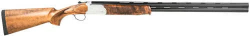 ATI Cavalry Engraved Shotgun 12 Gauge 30" Barrel 3" Chamber Silver Oiled Turkish Walnut