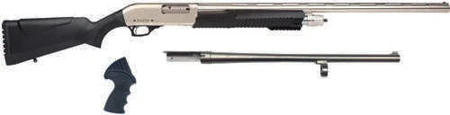 Rock Island Meriva 3-in-1 Combo Shotgun 12 Gauge 3" Chamber 18.50" and 28" Barrels Chrome Finish
