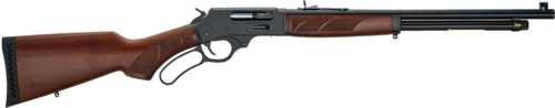Henry Side Gate Lever Action Shotgun .410 Gauge 2.5" Chamber 20" Barrel 5 Round Capacity Bead Front & Adjustable Diamond Semi-Buckhorn Rear Sight American Walnut Stock Blued Finish