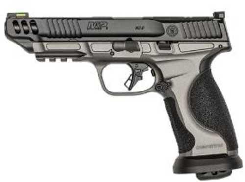 Smith & Wesson PC M&P9 M2.0 Semi-Automatic Pistol 9mm Luger 5" Barrel (4)-10Rd Magazines Armornite Slide Tungsten Gray Cerakote Finish - Western Gun Store