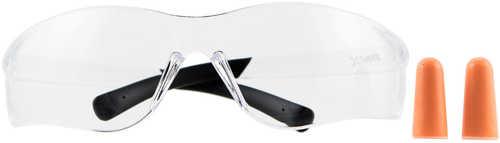 Pyramex PYS2510SDP Zteck with Ear Plugs Plugs/Shooting Glasses Clear Lens Frame - Western Gun Store