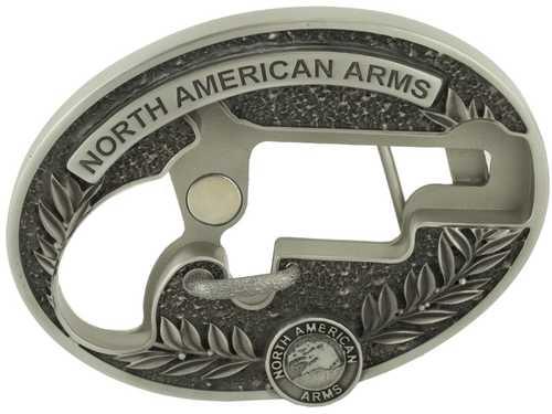 FALSErth American Arms Long Rifle Ova Ornate Belt Buckle For 1 1/8 only Secure Clip Release Fits Belts 1" to