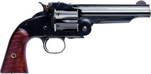Cimarron Model FALSE.3 1st American Single Action Revolver .45 Colt 5" Barrel 6 Round Capacity 2-Piece Walnut Grips Blued Finish