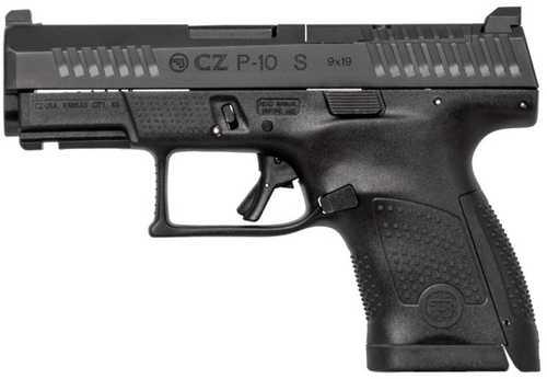 CZ-USA CZ P-10 Sub-Compact Semi-Automatic Pistol 9mm Luger 3.5" Barrel (2)-12Rd Magazines Black Finish - Western Gun Store