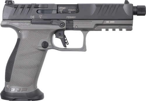 Walther Arms PDP Pro Semi-Automatic Pistol 9mm Luger 5.1" Barrel (1)-18Rd Magazine Adjustable Sights Black Slide Tungsten Gray Polymer Finish - Western Gun Store