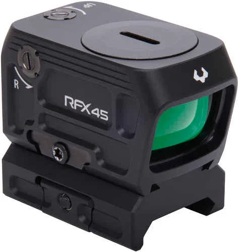 Viridian 9810059 Rfx45 Closed Emitter Green Dot Sight Black | 24 X 15.5mm 5 Moa Green Dot