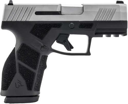 Taurus GX2 Pistol 9mm Luger 3.37" Barrel 10Rd Silver Slide Black Finish
