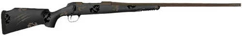 Fierce Firearms TWTROG7PRC22BT Twisted TI Rogue 7mm PRC 22" Black Cerakote Steel Threaded Barrel, Black Cerakote Drilled