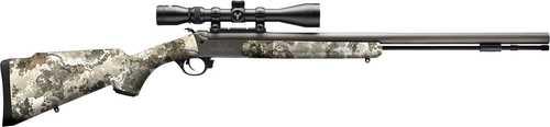 Traditions NitroFire VAPR w/Scope 50 Cal 209 Primer 26" Sniper Gray Cerakote Fluted & Tapered Barrel, Drilled & Tapped Receiver, Veil Alpine Fixed Synthetic Stock, 3-9x40mm Duplex