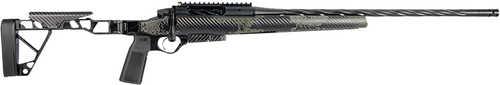 Seekins Precision Havak Slam Rifle 7mm PRC 22" Black Cerakote Spiral Fluted Threaded Barrel, Black Hardcoat AFALSEdize 20 MOA Rail w/Bubble Level Receiver, Skeletonized Wrapped Carbon Fiber Mountain Shadow Camo Aluminum Stock