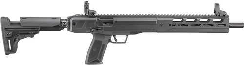 Ruger LC Carbine 5.7x28mm 10+1 16.25" Black Nitride Fluted Barrel, Black Hardcoat AFALSEdize Picatinny Rail Aluminum Receiver, M-LOK Handguard, Fixed Black Synthetic Stock, Black Polymer Grip, Right Hand