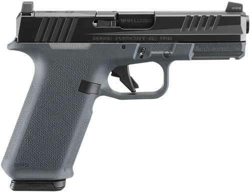 Ruger RXM 9mm Luger 17+1 4" Black FNC Nitride Alloy Steel Barrel & Optic Ready/Serrated Slide, Stealth Gray Polymer Frame w/Accessory Rail, Textured Grip, RMR/RMSc/DeltaPoint Pro Footprint