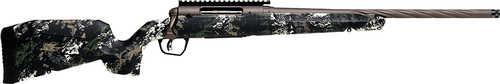 Savage Arms Axis 2 Pro Full Size 6mm ARC 4+1 20" Gun Metal Bronze Cerakote Spiral Fluted Threaded Barrel, Gun Metal Bronze Cerakote Picatinny Rail Carbon Steel Receiver, Fixed w/Pistol Grip Textured Forest SP Camo Synthetic Stock, Right Hand
