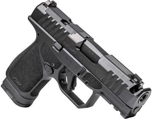 Rost Martin RM1S Sub-Compact 9mm Luger 15+1 3.60" Match Grade Barrel, Black Nitron Steel Integrated Compensator/Optic Ready/Serrated Slide, Black Polymer Frame w/Picatinny Rail, Interchangeable Backstrap Grip, RMR Footprint
