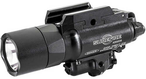 Surefire X400TARD For Handgun 500 Lumens/<5Mw Output Red/White Led Light Laser Black AFALSEdized Aluminum