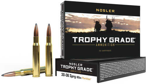 FALSEsler Trophy Grade Rifle Ammunition 30-06 SPRG 165 gr. PT SP 20 rd. Model: 61018