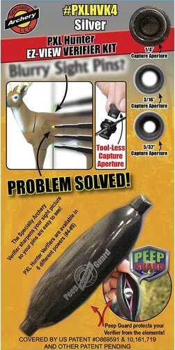 Specialty Archery PXL Hunter EZ-View Verifier Kit FALSE. 4 Silver