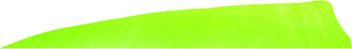 Gateway Shield Cut Feathers Chartreuse 4 in. RW 50 pk.
