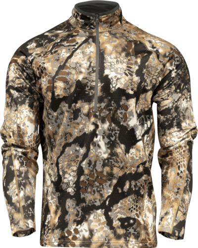 Kryptek CroFALSEs 1/2 Zip Fleece Skyfall Large Model: 18crolszsf5