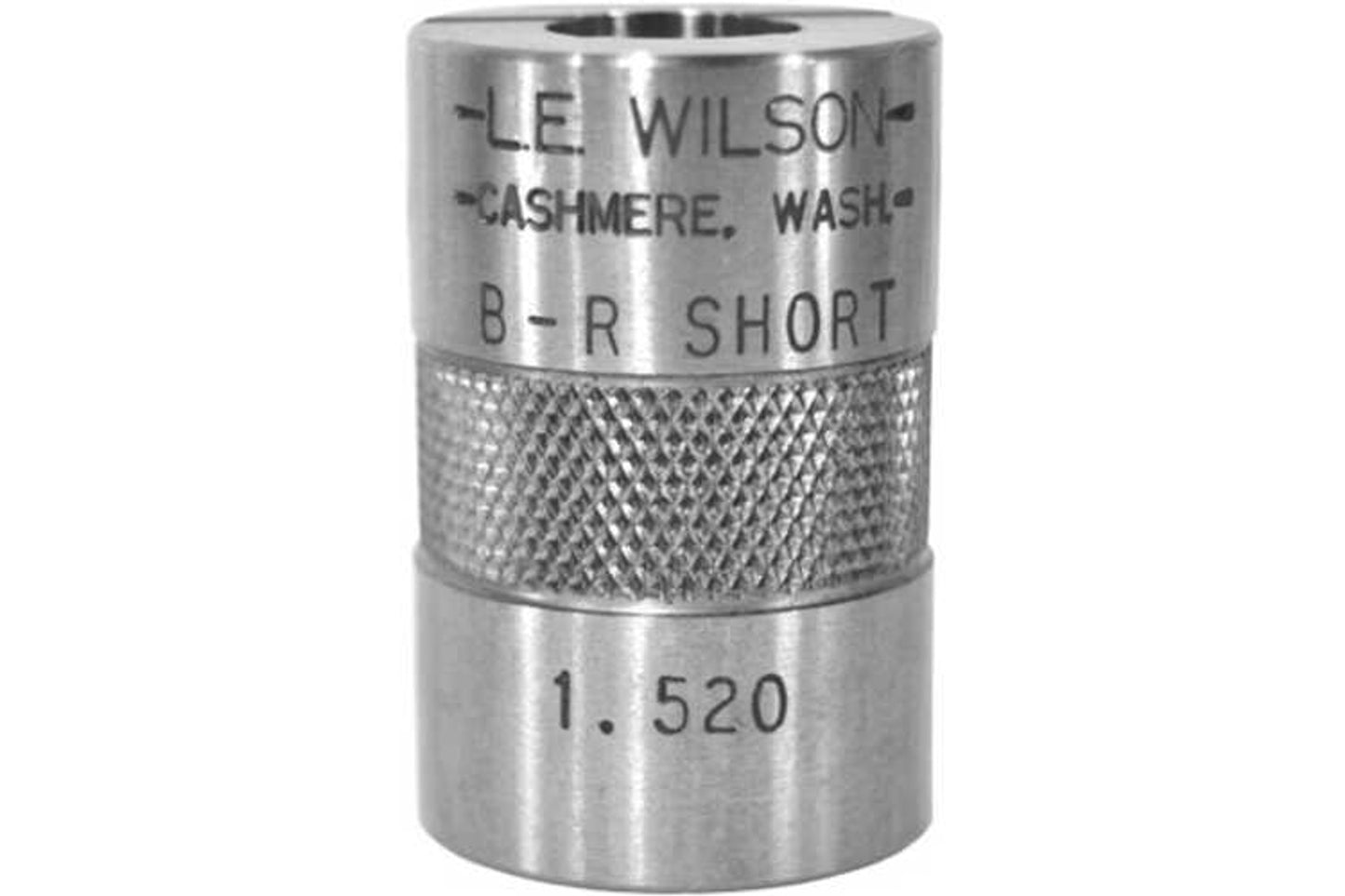 L.E. Wilson Cartridge Case Gage 6mm B-R Short 1.520