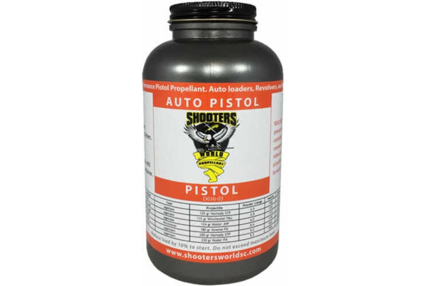 Shooters World Propellants Auto Pistol Smokeless Powder 1 Lb By Lovex