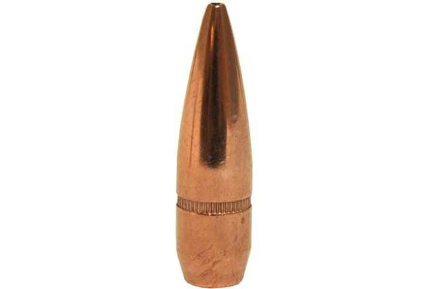 Hornady 30 Caliber .308 Diameter 155 Grain Boat Tail Hollow Point With Cannelure 250 Count