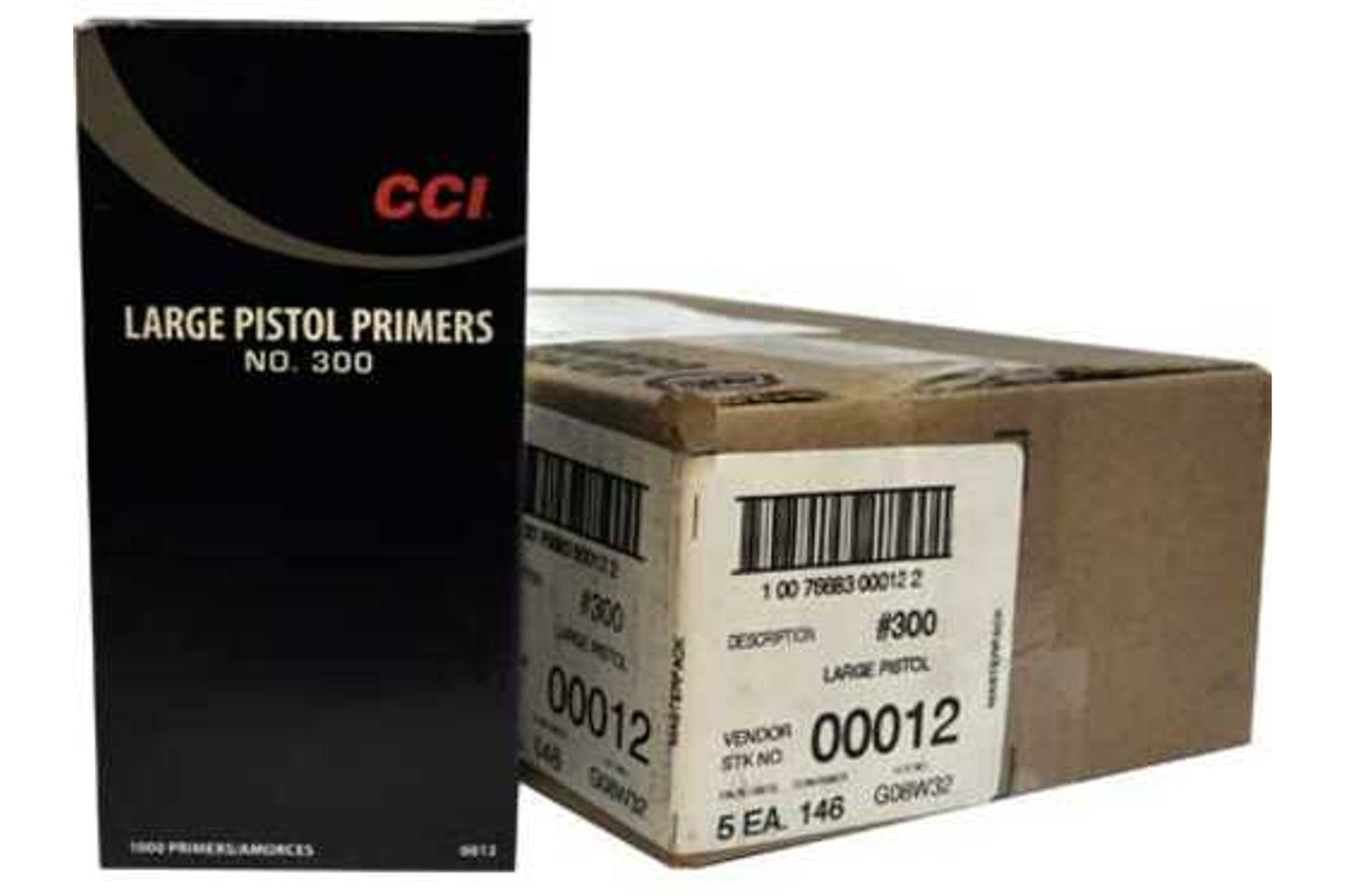 CCI #300 Large Pistol Primer 5000 Count Case