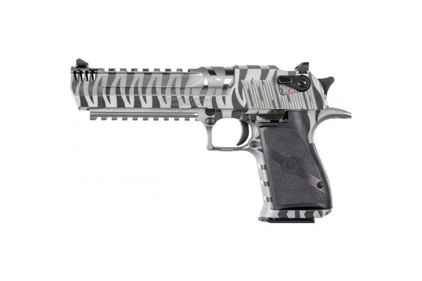 Magnum Research Desert Eagle Semi-Automatic Pistol 44 6" Barrel 8 Round Stainless Steel with Tiger Stripes