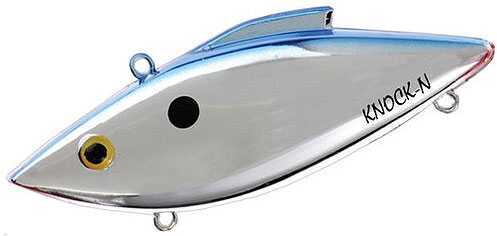 Bill Lewis Lures KFALSEck-N-Trap 1/2 Chrome/Blue Bk KRT-25B