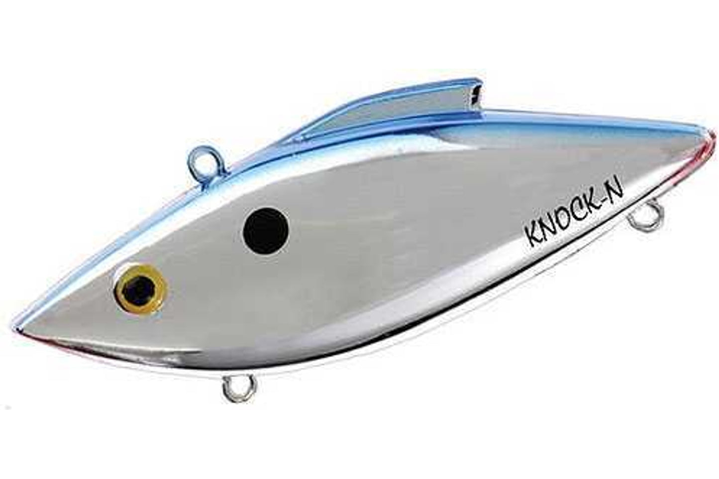 Bill Lewis Lures KFALSEck-N-Trap 1/2 Chrome/Blue Bk KRT-25B