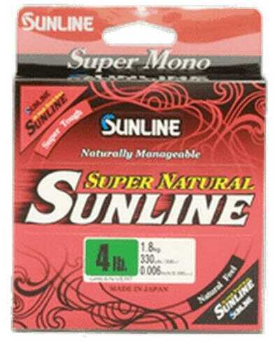 Sunline America Super Natural MoFALSE Clear 330Yd 6Lb Model: 63758742