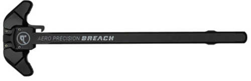 Aero Precision BREACH AR-10 Charging Handle Ambidextrous Small Lever Gas Deflection Shelf AFALSEdized Finish Black
