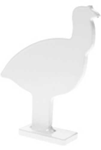 Birchwood Casey Silhouette KFALSEck Over Targets 1/4" Steel Targets 1/5 Scale (4) Piece Set Silver Bc-47422