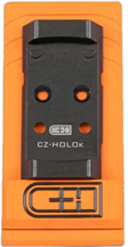 C&H Precision Weapons CHP Adapter Plate Converts the CZ P-10 Optic Ready to the Holosun 407/507K AFALSEdized Finish Black I