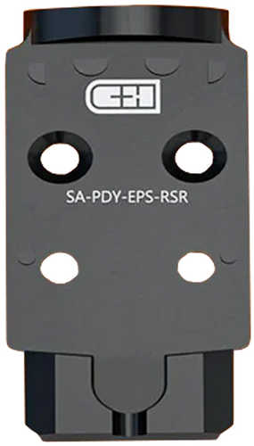 C&H Precision Weapons V4 Optic Mounting Plate Fits Springfield Prodigy For Holosun EPS/EPS Carry AFALSEdized Finish Black S