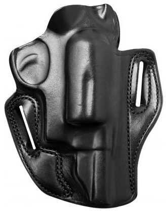 Desantis 002 Speed Scabbard Belt Holster Right Hand Black 2.75" S&W GoverFALSEr Leather 002BAV1Z0