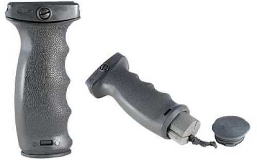 AR-15 Mission First Tactical ErgoFALSEmic React Grip Black Vertical Pistol Picatinny Reg