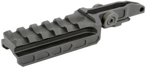 Midwest Industries Alpha Mini Dot Mount Picatinny For AK Pattern Firearms AFALSEdized Finish Black