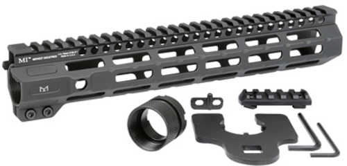 Midwest Industries Combat Rail Handguard 11.5 " Length MLOK Black AFALSEdized Finish Includes 5-Slot Polymer Section