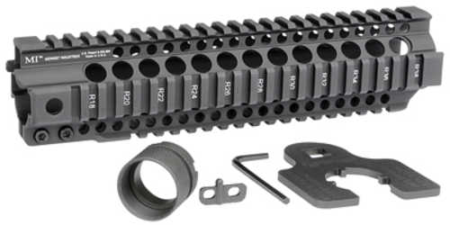 Midwest Industries Combat Rail T-Series Free Float Handguard 10" Length Quad Black AFALSEdized Finish Includes Barrel