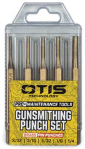 Otis TechFALSElogy Pro Plus Gunsmithing Punch Set Brass 5 Piece