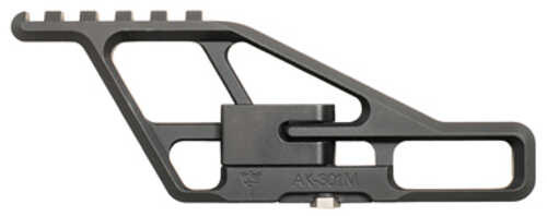 Rs Regulate Front Biased Lower Modular Side Mount Fits Akm Type Rifles Matte Finish Black FALSEt Compatible With Folding St