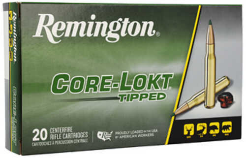 Remington Ammunition R20039 7mm-08Rem 140Gr Core-Lokt Tipped 20 Per Box/10 Case