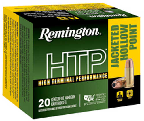 Remington 9MM Luger Ammunition – High Terminal Performance Jacketed Hollow Point