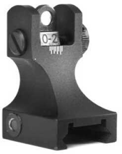 Samson Manufacturing Corp. Fixed Sight Picatinny Black Standard Dual Aperature A2 6061 Aluminum, Mil-Spec Hardcoat FXR-A2