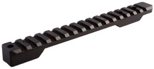 Talley Manufacturing Picatinny Base Fits Savage Long Action with Accutrigger 8-40 Screws AFALSEdized Finish Black