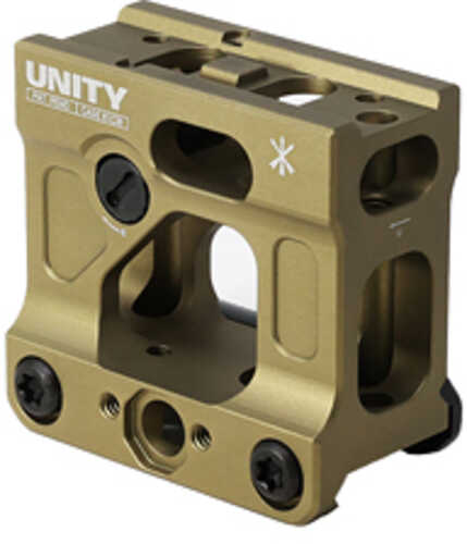 Unity Tactical FAST Micro Red Dot Mount 2.26" Optical Height Compatible with Footprints (H1 H2 T1 T2) AFALSEdized Fin