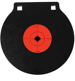 BIR 47615 10In Gong Two Hole 3/8In AR500 Steel